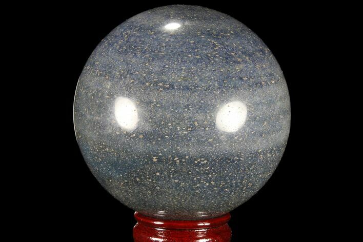 Polished Lazurite Sphere - Madagascar #84236